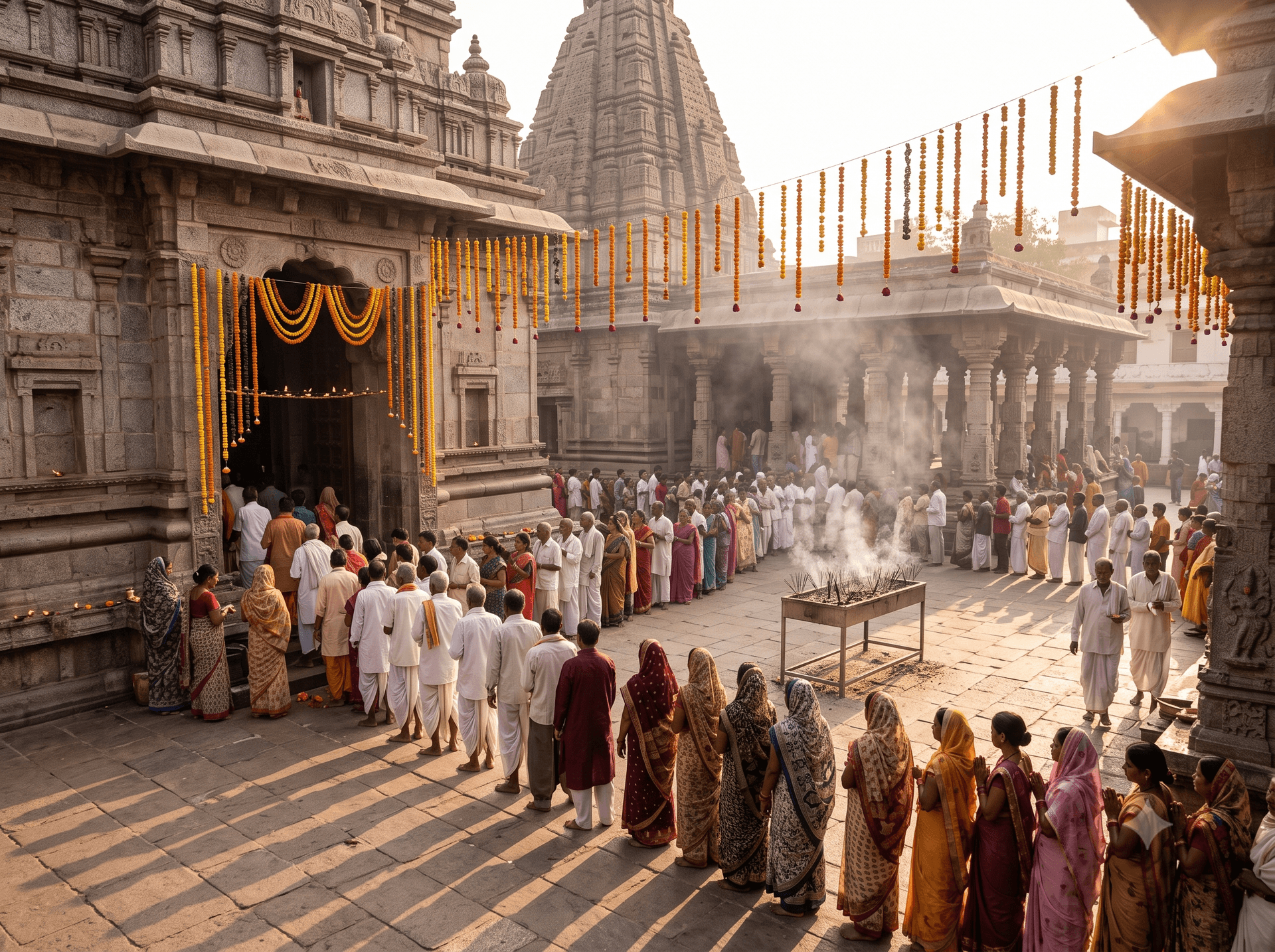 What to Expect at Vishnupad Temple During Peak Ritual Days