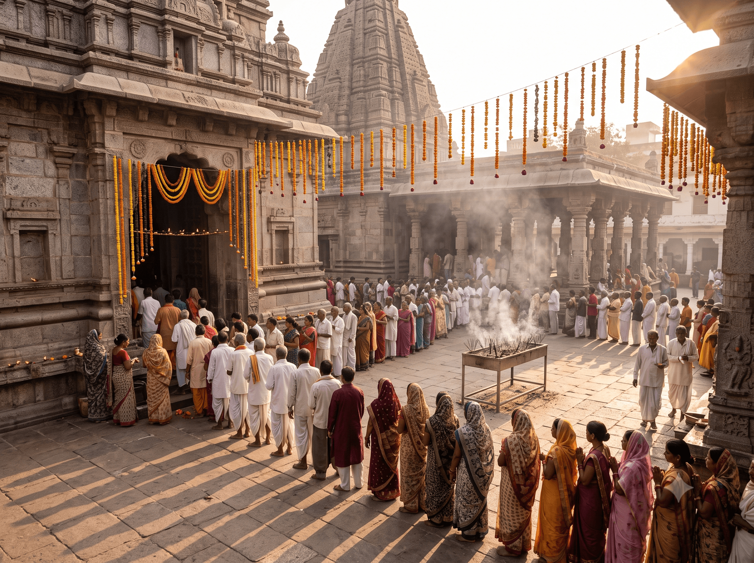 What to Expect at Vishnupad Temple During Peak Ritual Days